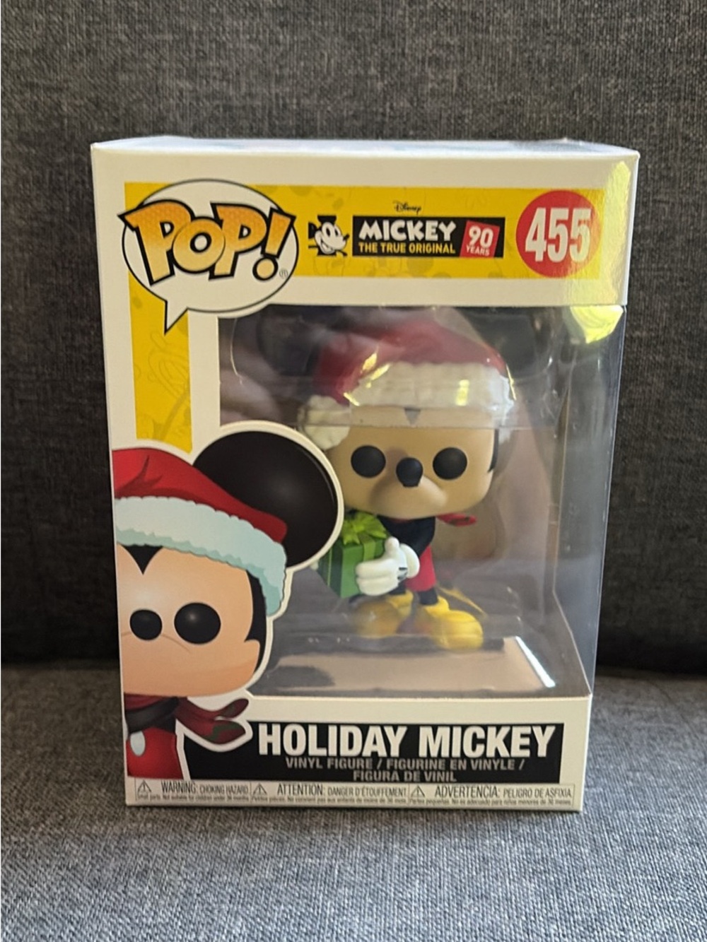Funko Pop Micky Mouse 455 Mickey The True Original 90 Years Christmas Themed